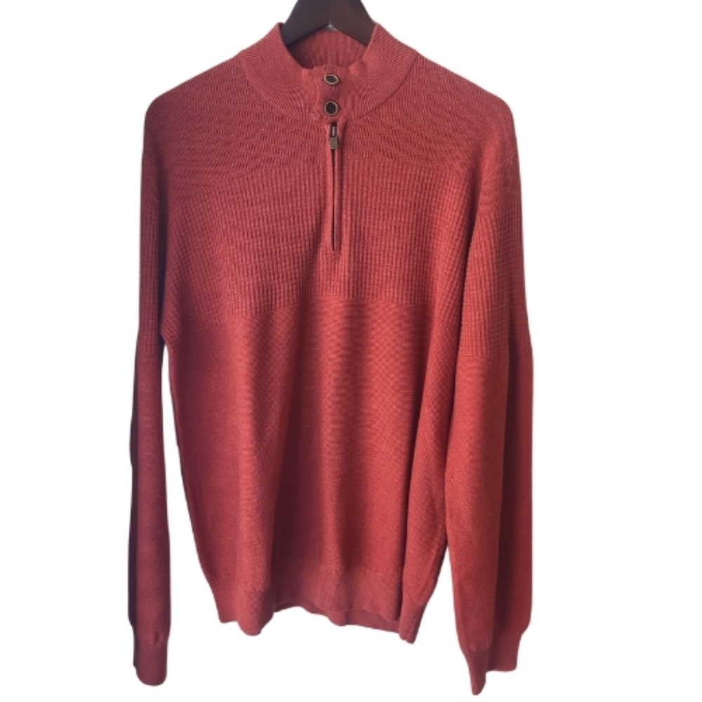 NWT Daniel Hechter Pullover Men's Sweater Office Fall Preppy Acadamia Sz XL Soft